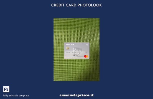modello frontale photolook mastercard Algeria Trust Bank Algeria stile verificat